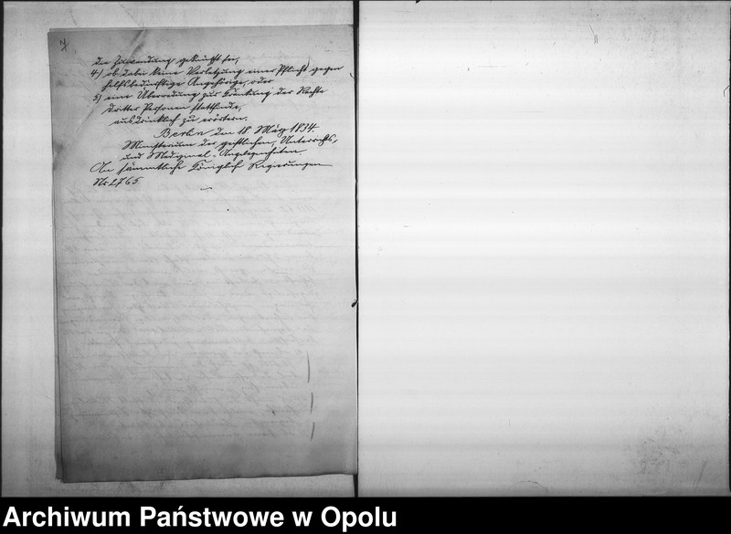 Obraz 10 z jednostki "Acta Generalia des Magistrats zu Oppeln betreffend Stiftungen Vol. I"