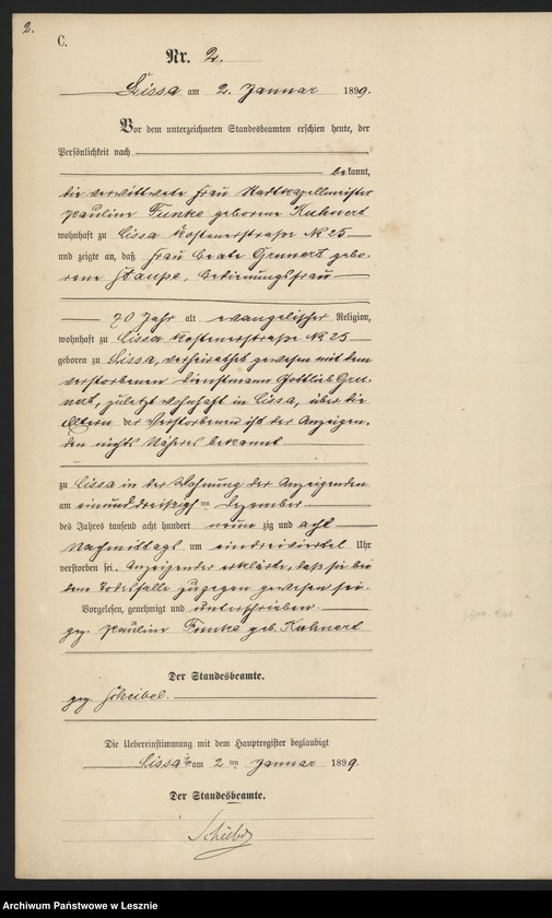 Obraz 5 z jednostki "[Księga zgonów]"