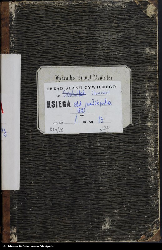 image.from.unit.number "Heiraths-Haupt-Register Nr 1 - 13"