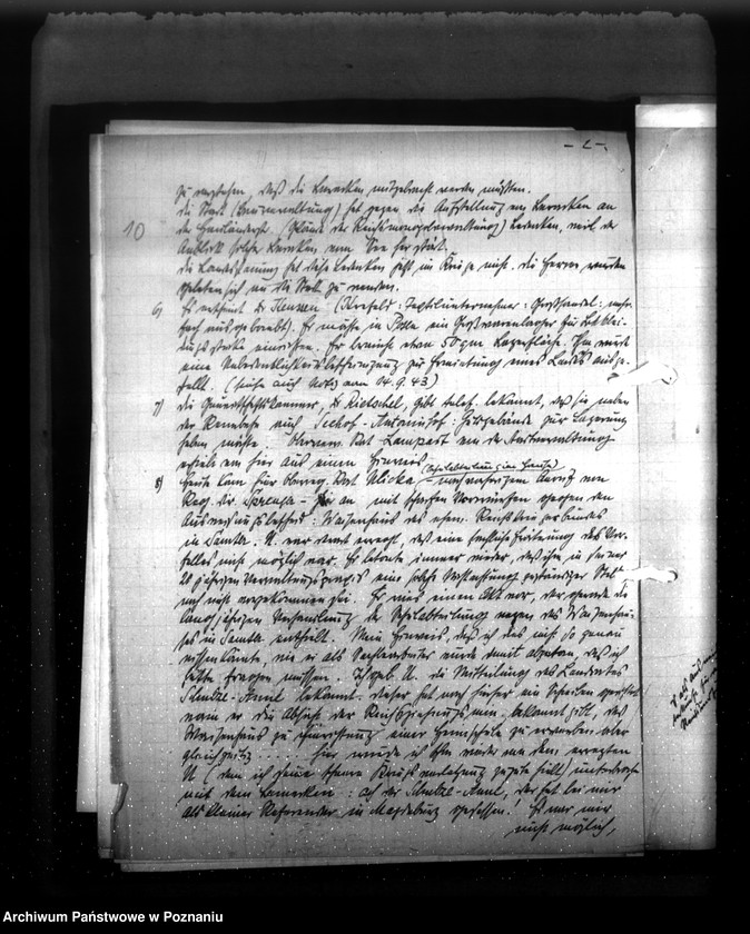 Obraz 14 z jednostki "Notatki służbowe kierownika biura Raumordnung und Landesplanung, inżynier W. Richerta"