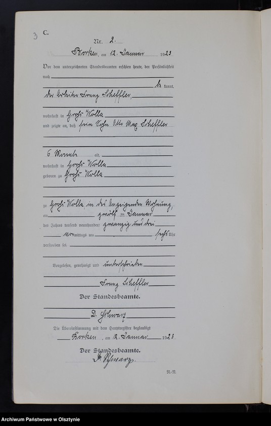 image.from.unit.number "Sterbe-Neben-Register Nr 1 - 19 [ Księga zgonów - wtóropis ]"
