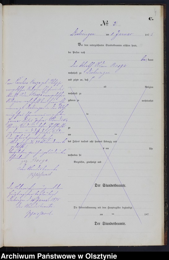 image.from.unit.number "Sterbe-Neben-Register Nr 1 - 45"