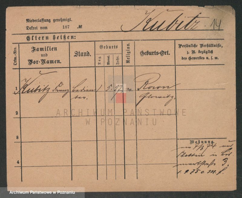 Obraz 14 z jednostki "Kubiarczyk - Kupska"