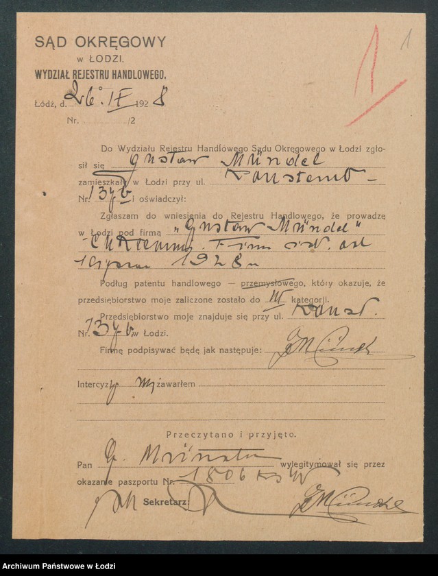 Obraz 3 z jednostki "Gustaw Műndel- cukiernia"