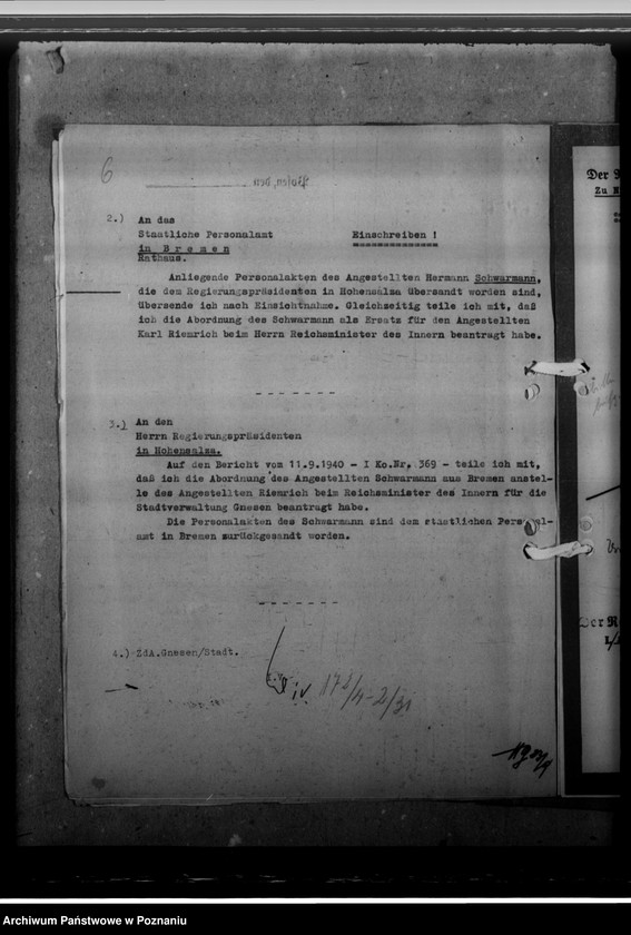 Obraz 10 z jednostki "Reisekosten Riemrich, Abordnung H. Schwarmann"