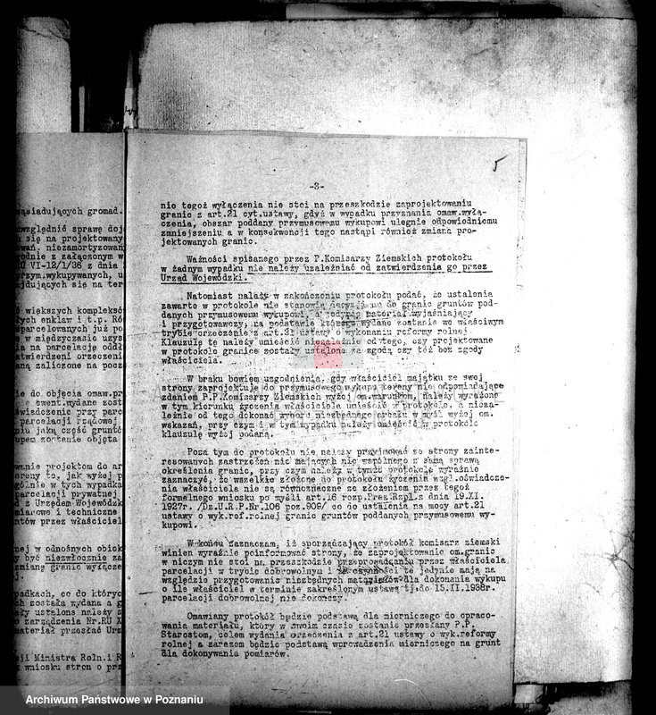 Obraz 9 z jednostki "Przymusowy wykup majątków: Stołężyn, Wapno, Panigródz i Rusiec powiatu wągrowieckiego i żnińskiego"