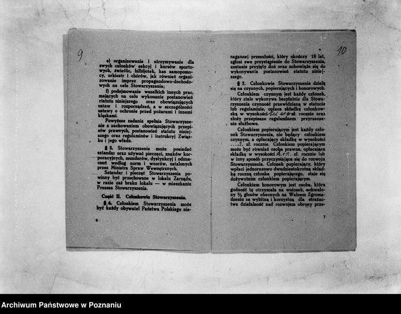 Obraz 11 z jednostki "/Stowarzyszenie ochotniczej straży pożarnej powiatu nowotomyskiego/ litery od B-N"