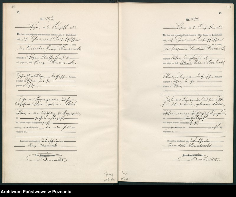 Obraz 17 z jednostki "Księga miejscowa zgonów"