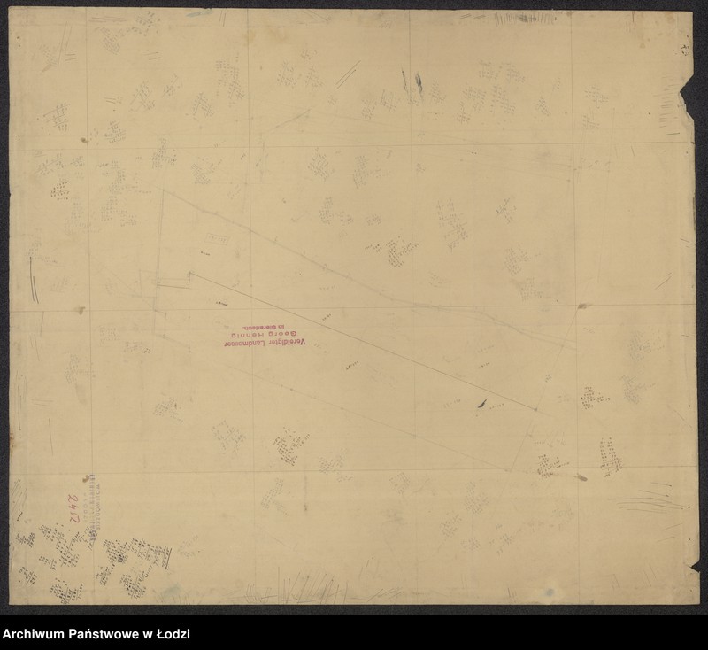 Obraz 2 z jednostki "Plan usad´b označennych No No 6-8-11-12-13 v kolonìi Prusennica vydělennoj iz iměnìja Vonglčev"