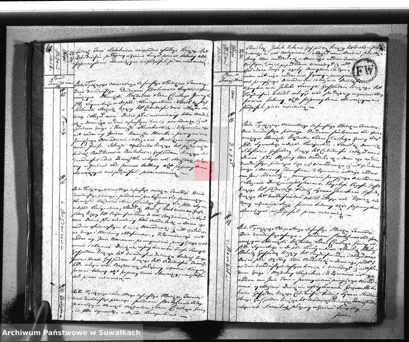image.from.unit.number "Akta urzędnika stanu cywilnego parafij sereyskiey urodzonych od 1-go stycznia 1816 aż do ostatniego grudnia"