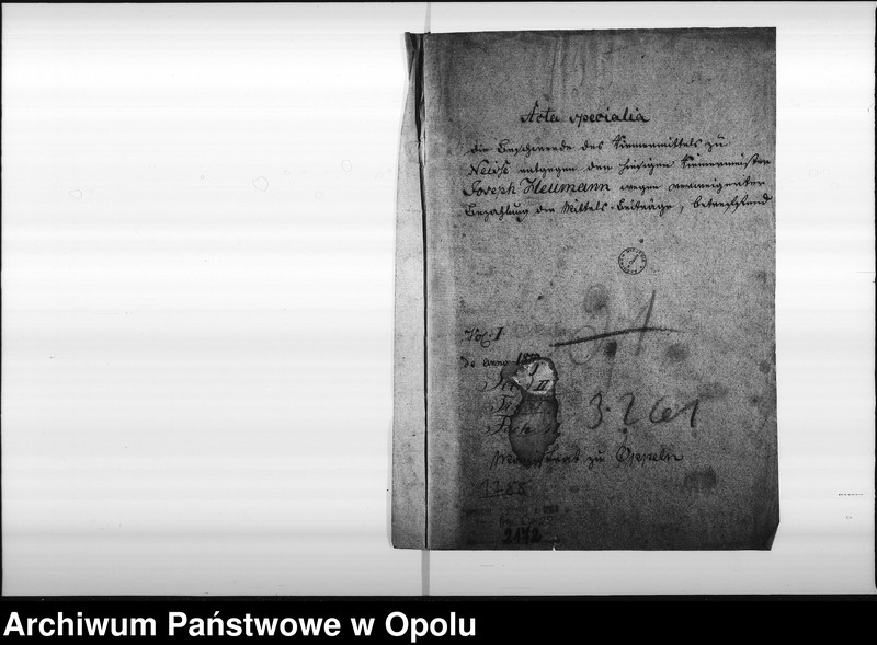 Obraz 4 z jednostki "Acta specialia die Beschwerde des Riemermittels zu Neisse entgegen den hiesigen Riemermeister Joseph Heumann wegen verweigerter Bezahlung der Mittels-Beiträge betreffend Vol: I de anno 1819"
