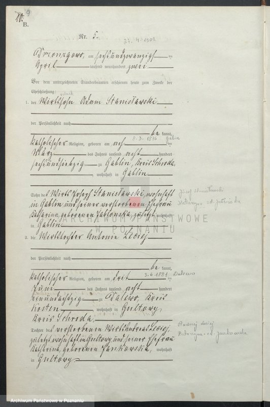image.from.unit.number "Księga małżeństw"