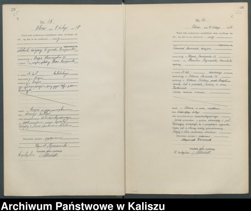 Obraz 17 z jednostki "[Księga zgonów]"
