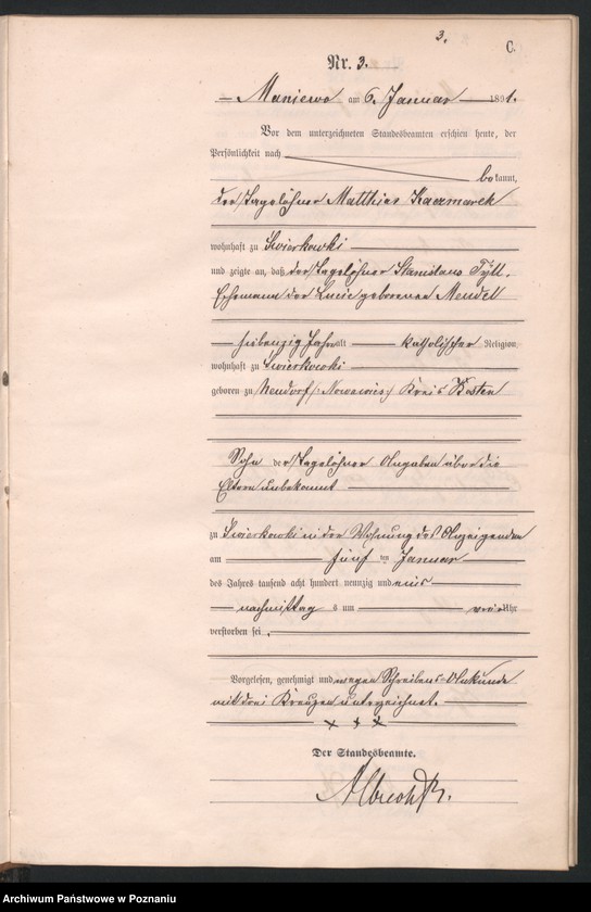 Obraz 6 z jednostki "Księga zgonów"
