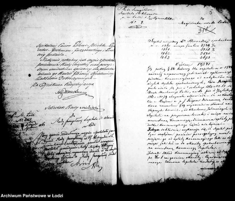 Obraz 8 z jednostki "Akta w przedmiocie szpitala"