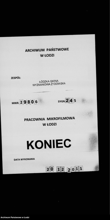 Obraz 19 z jednostki "Akta dotyczące pogromów na Ukrainie"