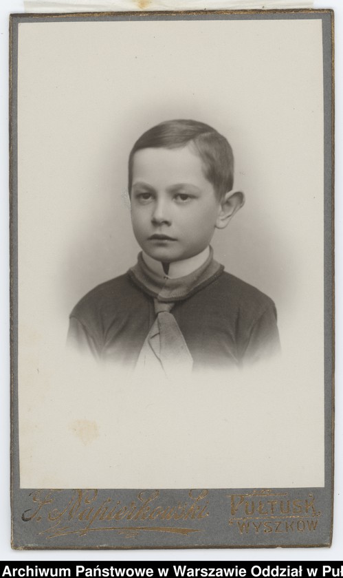 Obraz 66 z kolekcji "Chłopcy w niebieskich mundurkach... - uczniowie pułtuskiego Gimnazjum z okresu I wojny światowej"