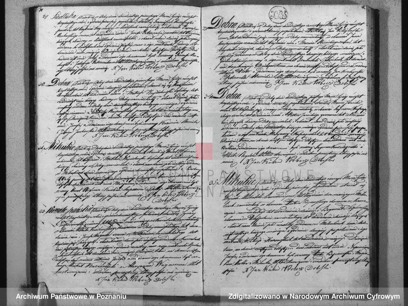 Obraz 8 z jednostki "Księga urodzeń, małżeństw i zgonów"