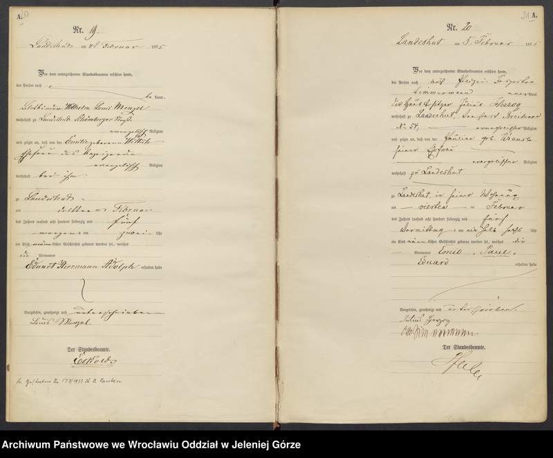 image.from.unit.number "Geburtsbuch"