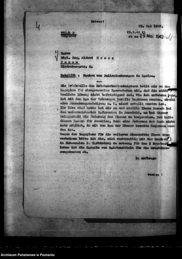 Obraz 8 z jednostki "Finanzierungshilfe. Antrag der Stadt Leslau (Włocławek)"