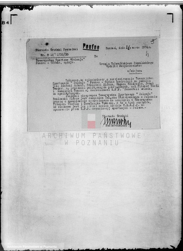 Obraz 8 z jednostki "Towarzystwo Sportowe,,Pentatlon" w Poznaniu/"