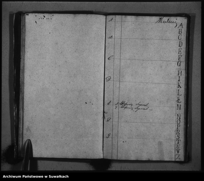 image.from.unit.number "Duplikat Aktów Urodzonych, Umarłych i Zaślubionych Okręgu Parafij Puńskiej Wyznania Mojżeszowego 1833 rok."