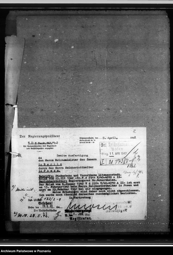 Obraz 6 z jednostki "Vororthahn und Strassenbahn - Litzmannstadt (Łódź)"