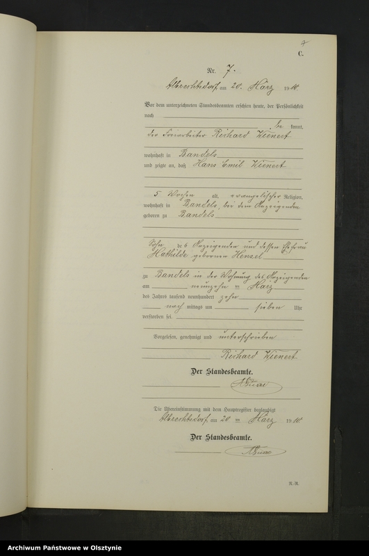 image.from.unit.number "Sterbe-Neben-Register Nr 1 - 25"