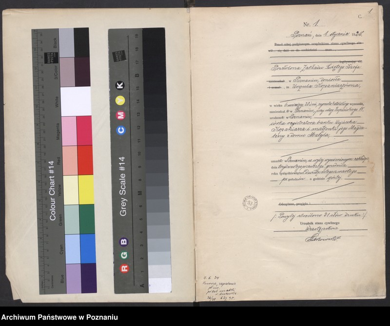 image.from.unit.number "Księga miejscowa zgonów tom I [Rejestr główny zgonów]"