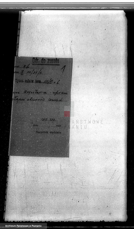 Obraz 5 z jednostki "Sprawa wyłączenia obszarów leśnych z majątku Bogusławice powiatu kolskiego"