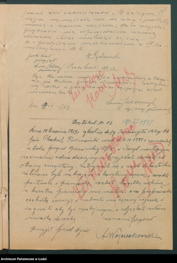 Obraz 20 z jednostki "[II Komisariat - protokoły i raporty patroli i posterunków]"