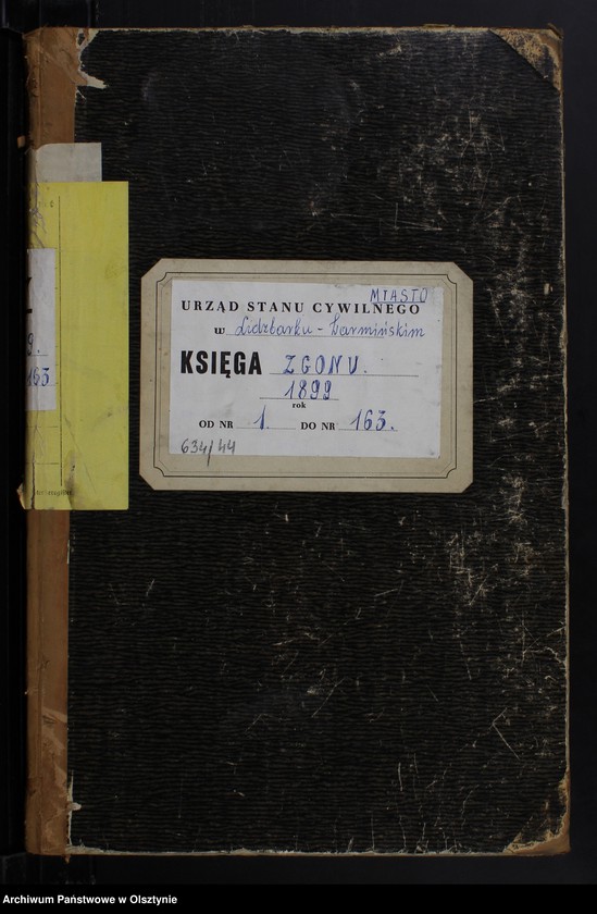 image.from.unit.number "Sterbe-Haupt-Register Nr 1 - 163"