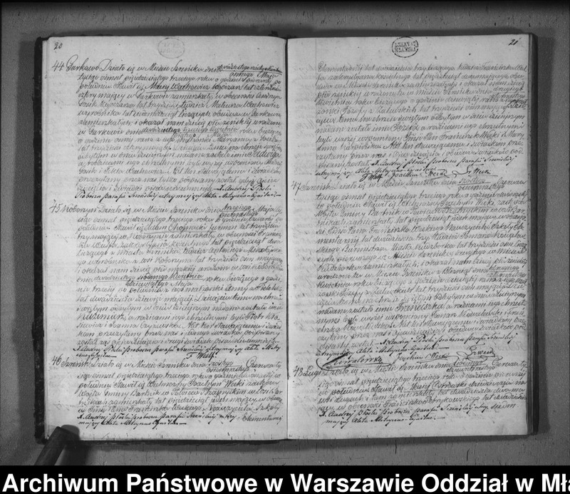image.from.unit.number "Akta urodzeń, małżeństw i zgonów"