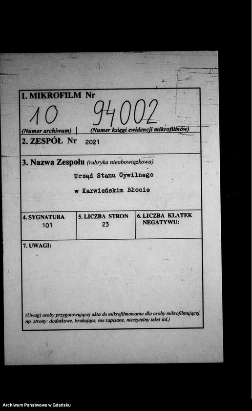 image.from.unit.number "Księga małżeństw"