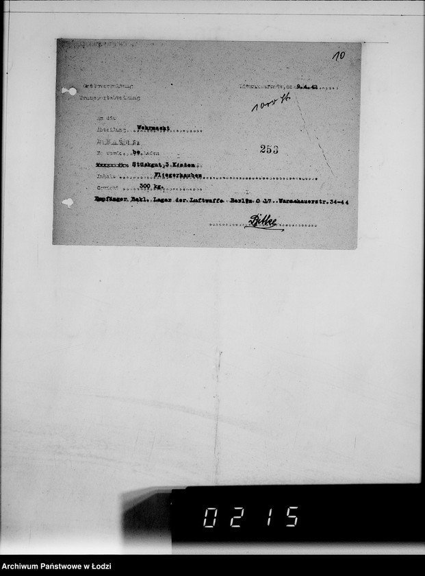 Obraz 14 z jednostki "441 Fliegerhauben Winter. Auslieferung"