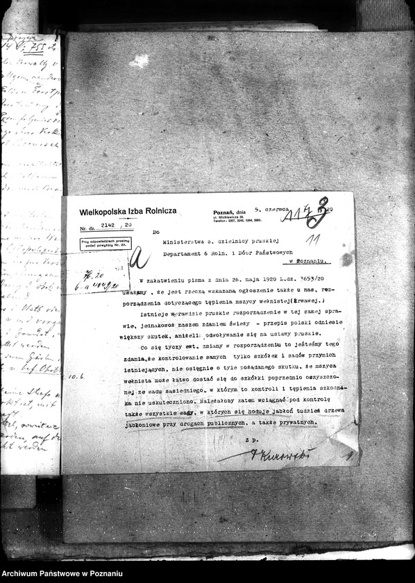 image.from.unit.number "Sprawy szczegółowo-administracyjne Mszyca wełnista i inne szkodniki"