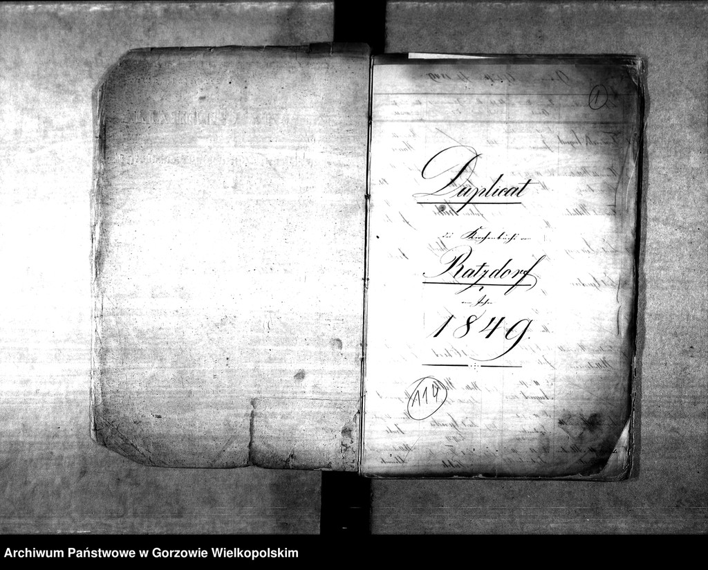 image.from.unit.number "Duplikate der Kirchenbücher Marwitz (Marwice) und Ratzdorf (Racław)"