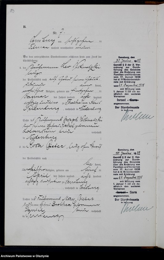 image.from.unit.number "Heiraths-Haupt-Register Nr 1 -58"