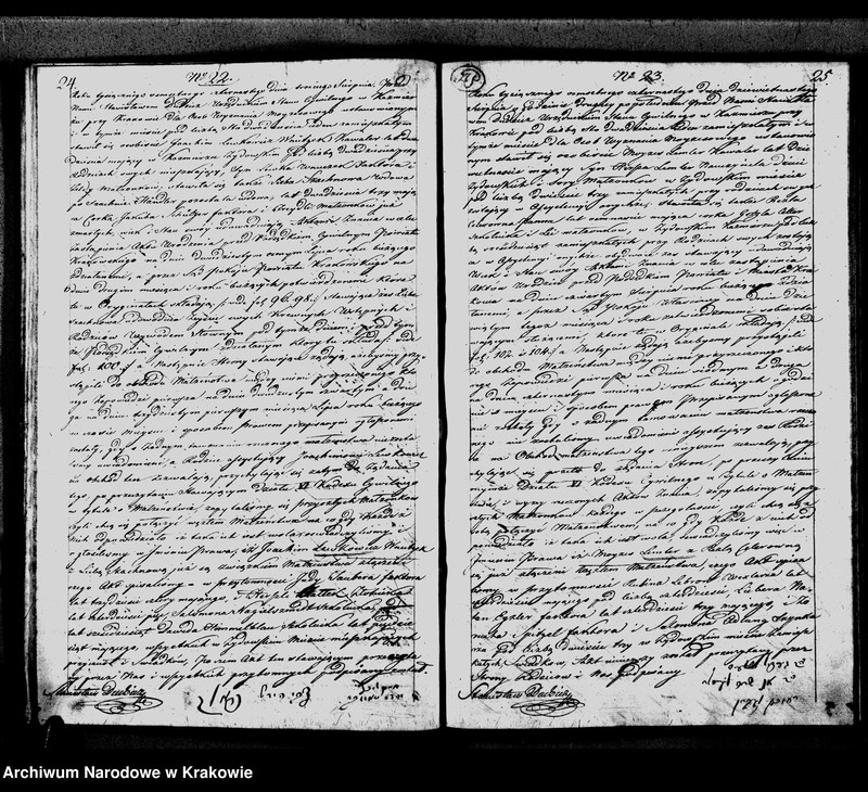 image.from.unit.number "Księga Aktow Zapowiedzi Małzenstw i Rozwodow. Gminy Wyznania Moyzeszowego. Synagogi Kazimierskiey przy Krakowie na Rok 1814"