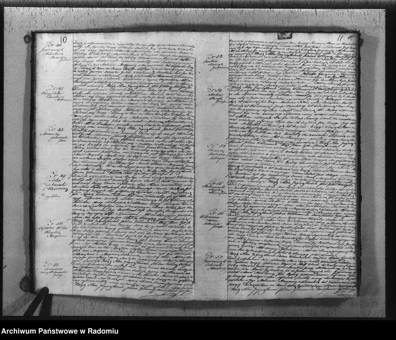 image.from.unit.number "Duplikat urodzonych, zaślubionych i zmarłych w parafii Głowaczew akta w sobie mieszczący za rok 1846"