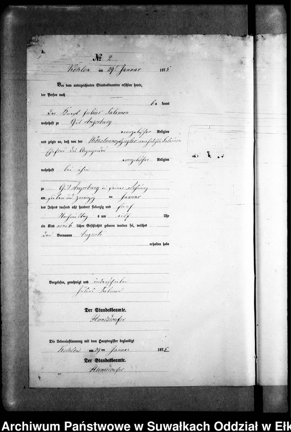 image.from.unit.number "Geburts-Neben-Register des Preussischen Standes-Amtes Kehlen Kreis Angerburg"