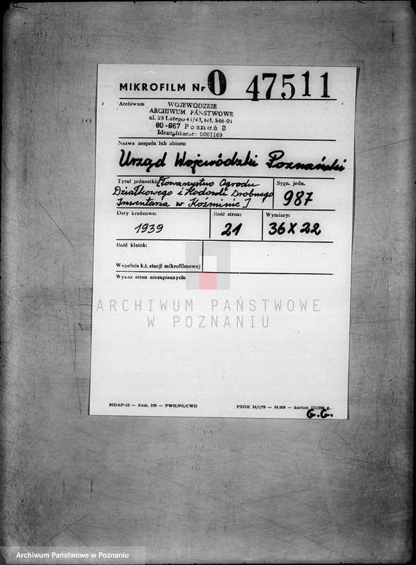 Obraz 2 z jednostki "/Towarzystwo Ogrodu Działkowego i Hodowli Drobnego Inwentarza w Koźminie/"