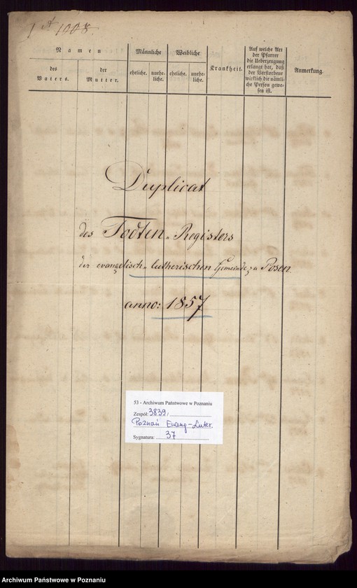 image.from.unit.number "Duplikat des Todtenregisters"