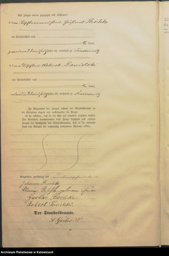 Obraz 13 z jednostki "Księga małżeństw nr 1 – 134"