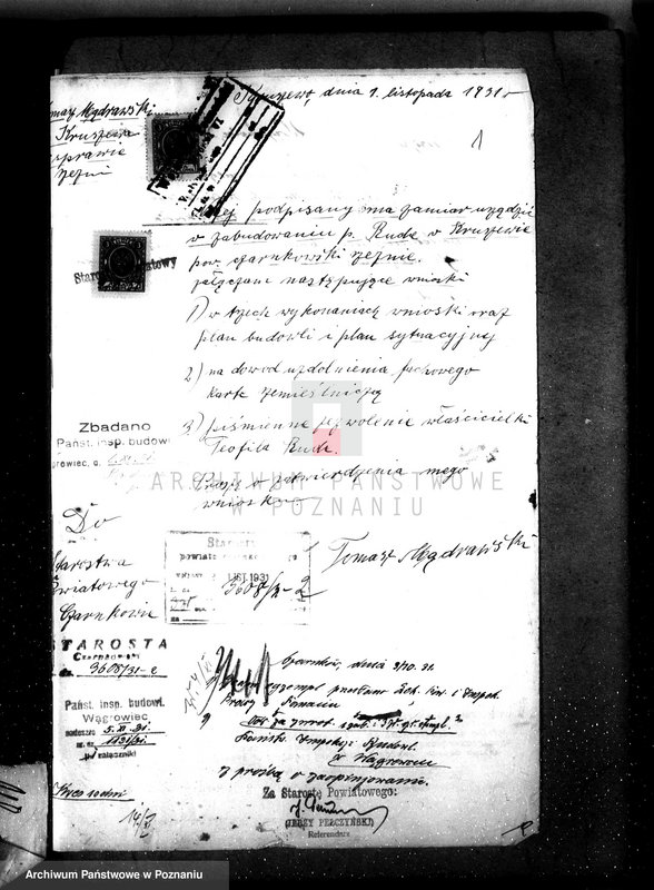 image.from.unit.number "Zatwierdzenie projektu rzeźni miejskiej w Kruszewie własność Tomasz Mądrawski"
