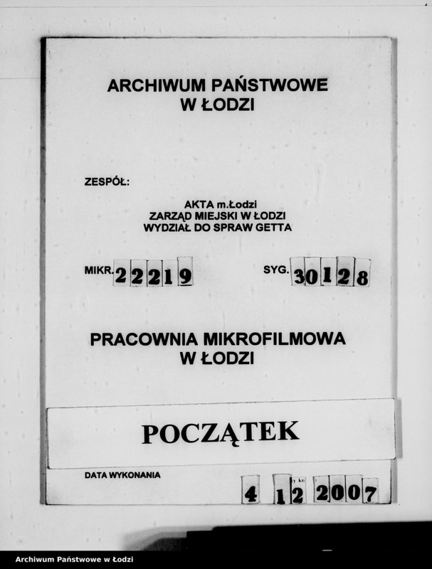 Obraz 1 z jednostki "Lebensmitteleinkauf. Aufträge, [Lieferscheinen und Rechnungen] 18051-18110"