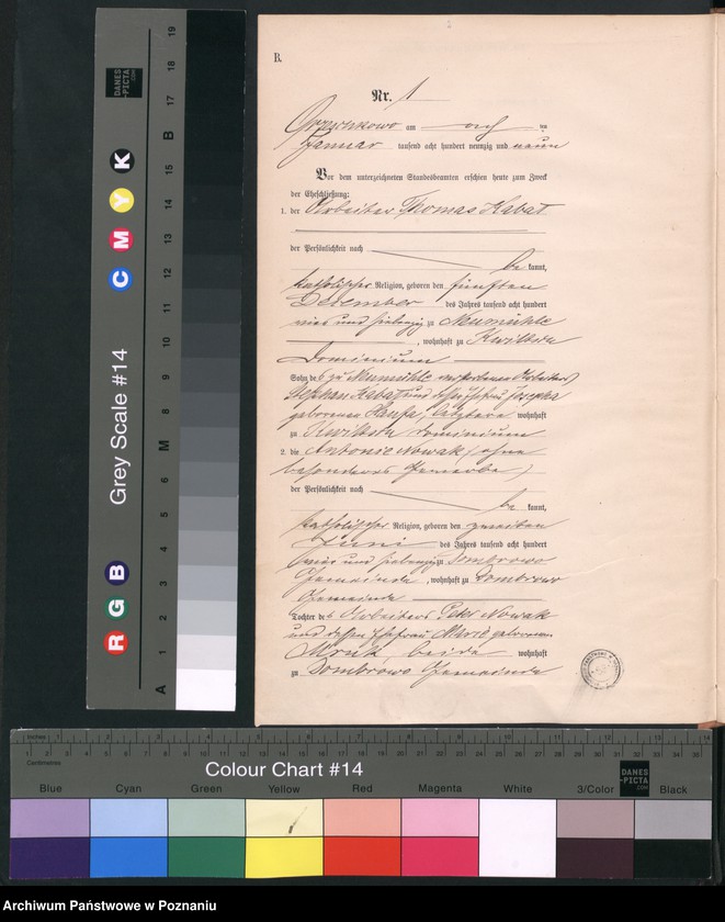 Obraz 4 z jednostki "Księga małżeństw"