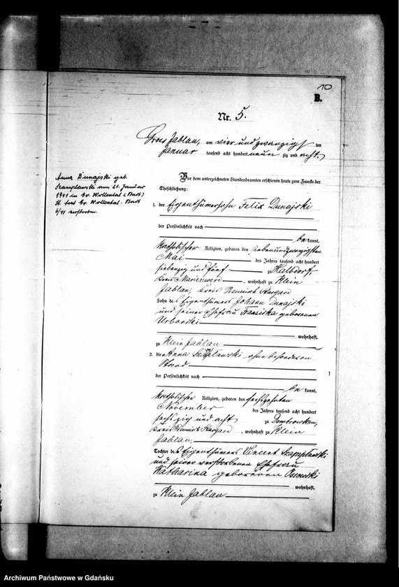 image.from.unit.number "Księga małżeństw"
