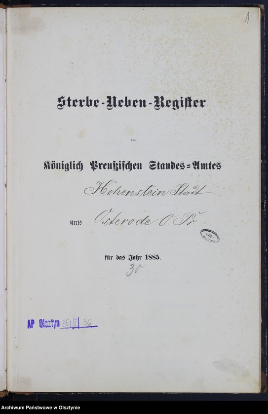 image.from.unit.number "Sterbe-Neben-Register Nr 1 - 65"