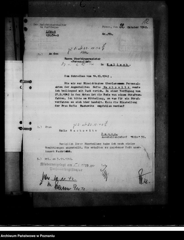 Obraz 17 z jednostki "Bewerbungen um Anstellung"